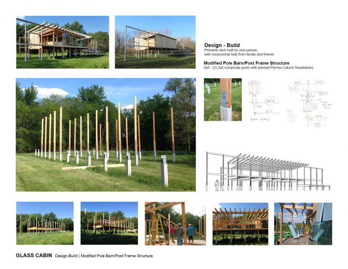Design built be the architect. A modified pole barn/post frame ...