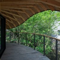 Arch2O-Treewow O - A Tree House of Curved Round Roof-MONOARCHI17