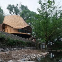 Arch2O-Treewow O - A Tree House of Curved Round Roof-MONOARCHI17