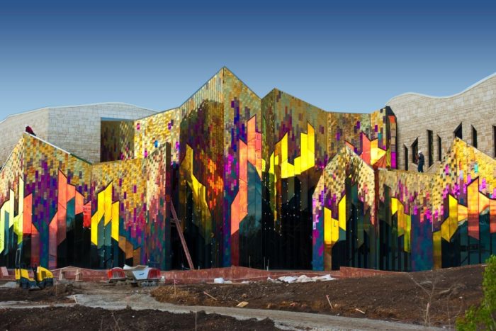 Introduce Colors to Your Architectural Facade Using Materials Other Than Paint