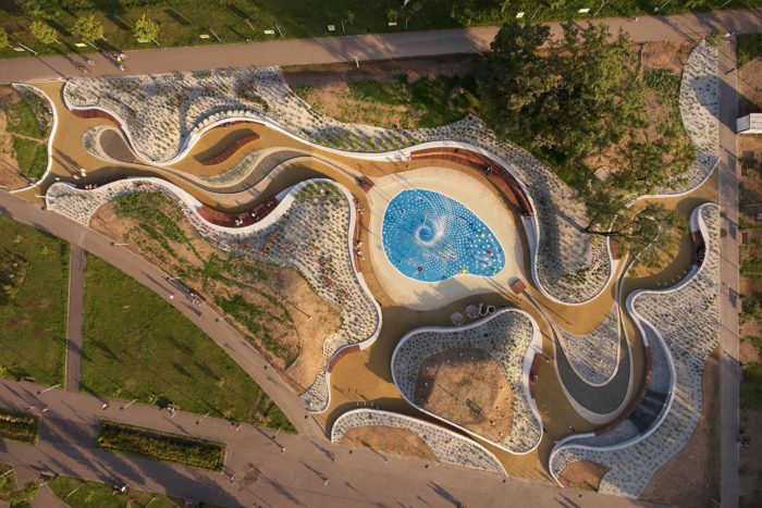 Jaworznickie Planty Water Playground | RS + Robert Skitek