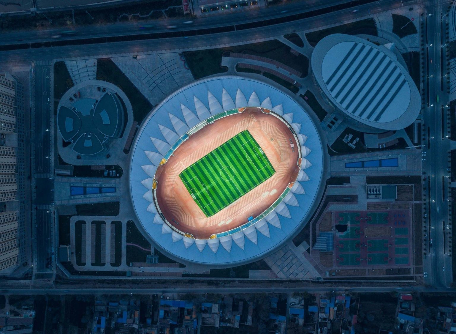 Linxia Olympic Sports Center Stadium | DUTS design - Arch2O.com