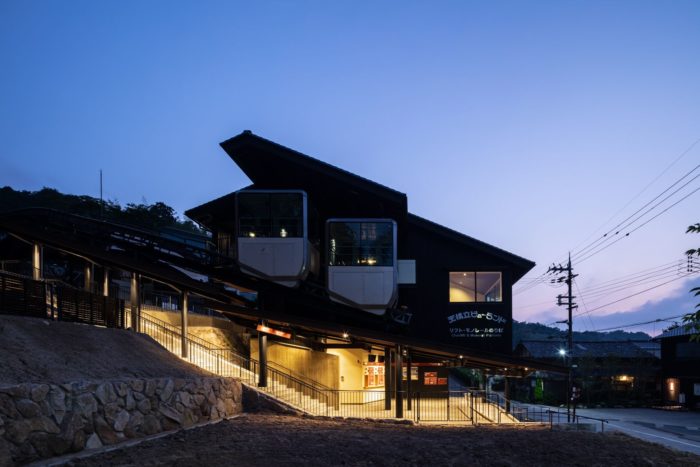 Monorail station of Amanohashidate view land | Koichi Hankai Architect & Associates