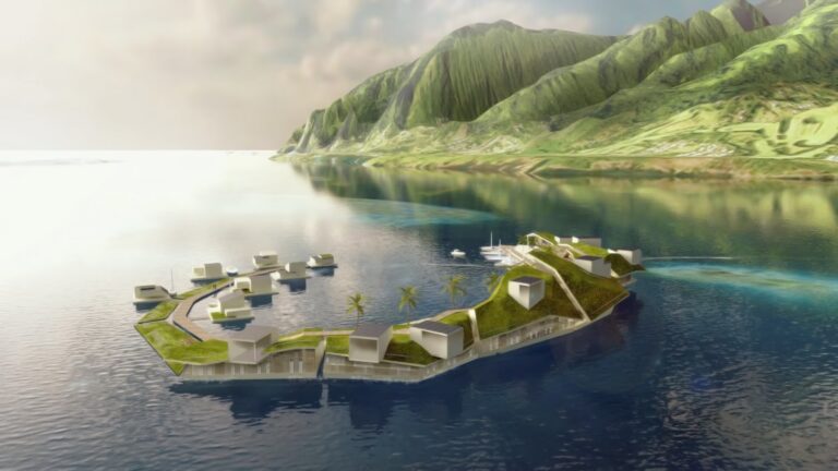 This is the World's First Floating City and you can visit it in 2020