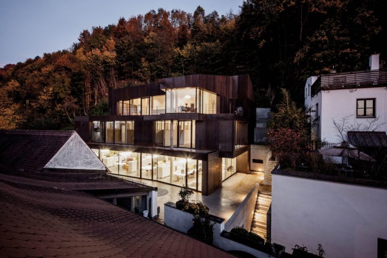 Concrete meets Corten | Architekturbüro Leinhäupl + Neuber