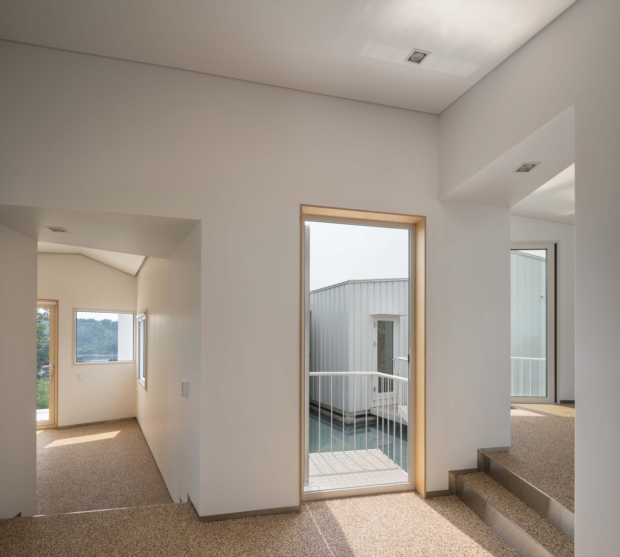 Floating Cubes by YounghanChung Architects, interior, facade, door