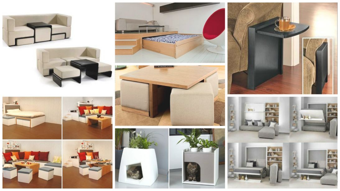 Innovative Space Saving Furniture for Compact Apartments 