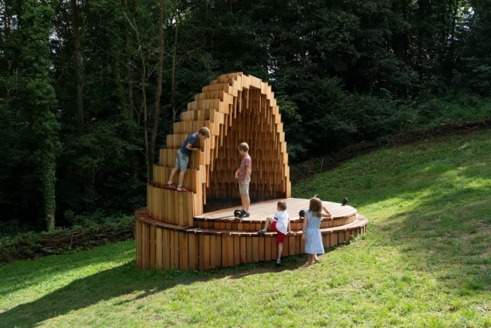 Rain Amplifier Installation | Matthijs la Roi Architects