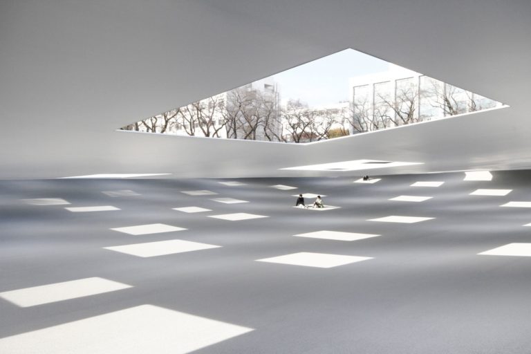 Plaza of Kanagawa Institute of Technology | Junya Ishigami+Associates