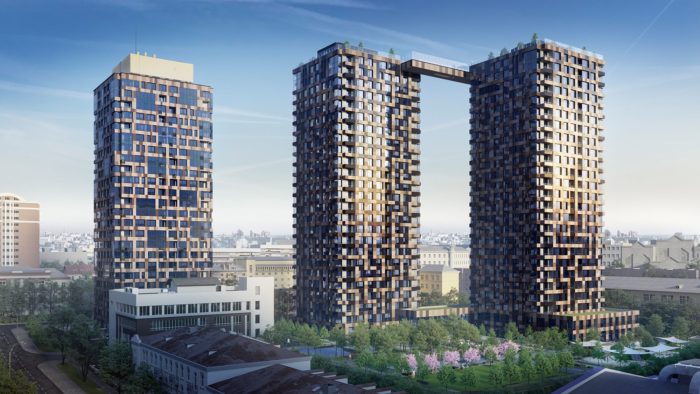 Tetris Hall Apartments | A. Pashenko Architects + KAN Development
