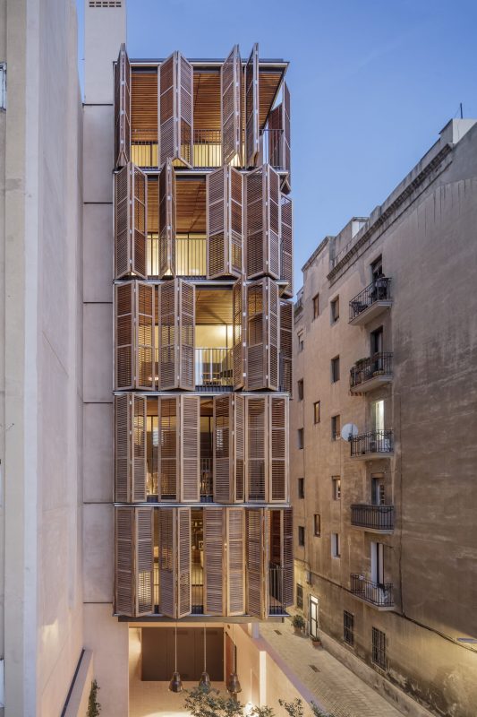 Arch2O-Apartment Building for Four Friends-Lola Domènech, Lussi + Partner AG25