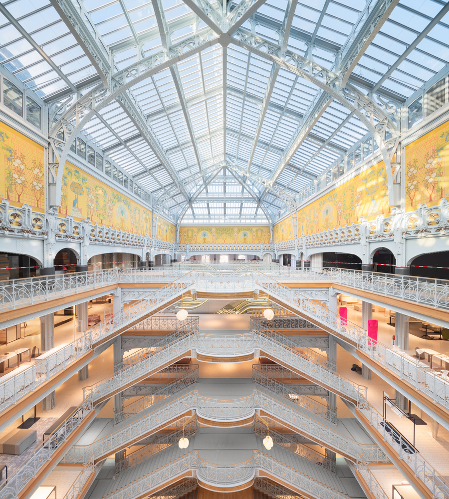 France, Paris, La Samaritaine department store (Archives picture