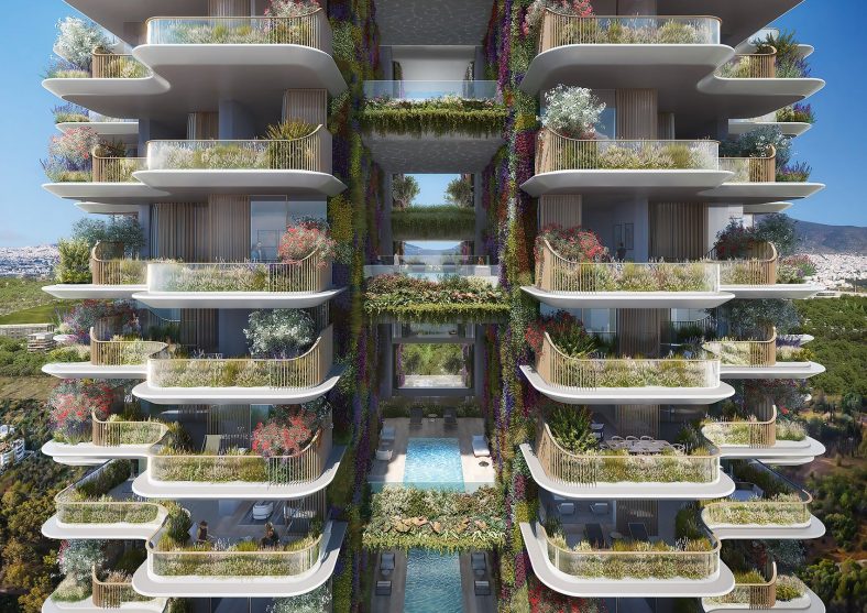 Picture of Foster + Partners Unveils Design for Greece’s Tallest and First Green ...