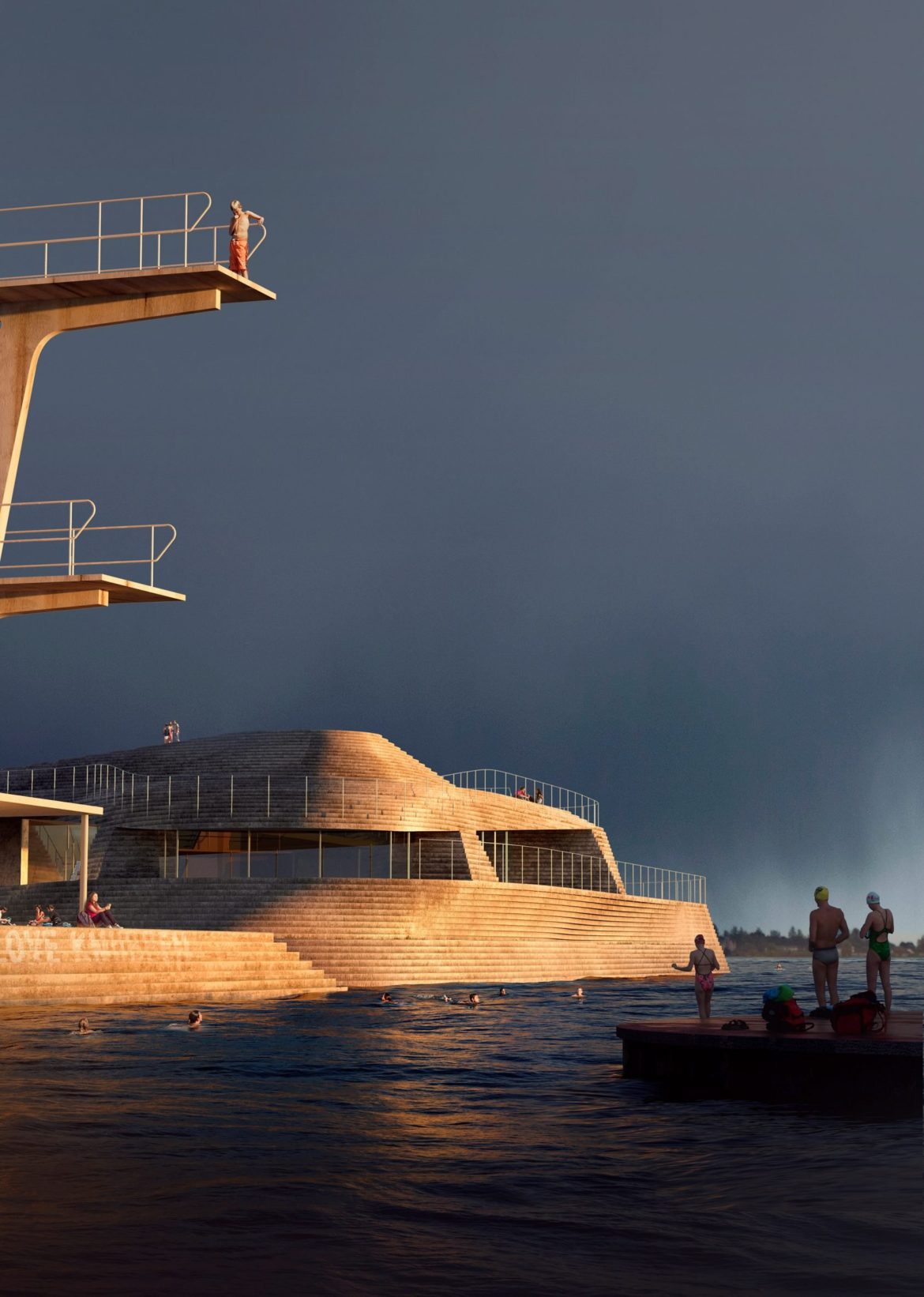 Snøhetta to Reconstruct a Modernized Version of Knubben Harbor Bath in ...