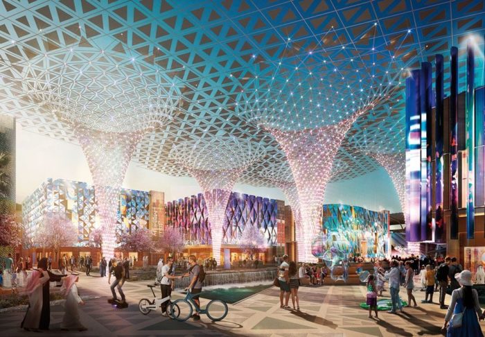 Hopkins Architects? Expo 2020 Thematic Districts Welcome Visitors Starting Tomorrow