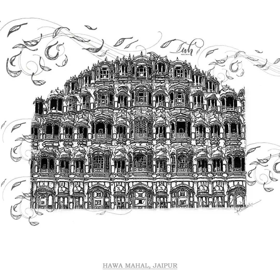 Hawa Mahal | Jaipur Then & Now | JaipurThruMyLens