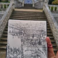 Arch2O-Architecture in Inktober- 20 Brilliant Skewed Perspective Sketches21