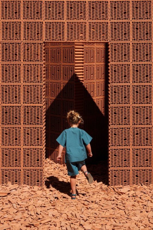 Arch2O-Attractive Temporary Brick Pavilion Explores Domestic Architecture20