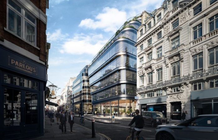 Arch2O -BIG and CO—RE to Redevelop Fleet Street's Art Deco Express Building#0