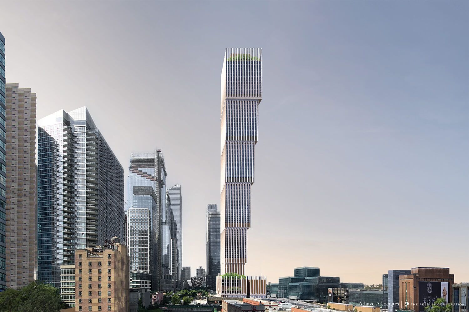 Arch2O-David Adjaye Designs an Inverted Supertall Skyscraper in Manhattan#0