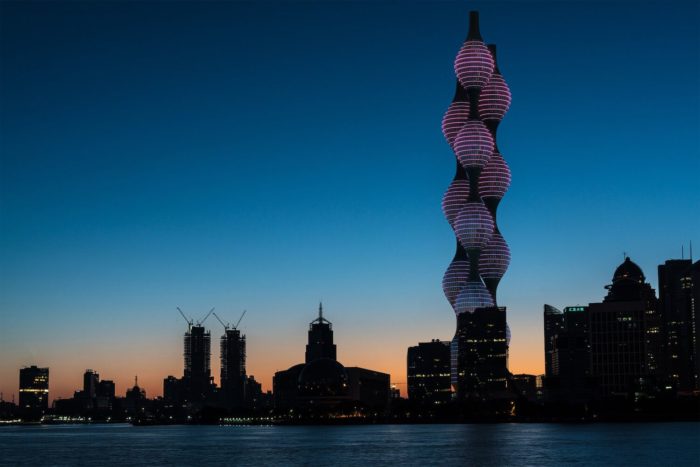 Arch2O-Hayri Atak Designs an Undulating Skyscraper in Shanghai3