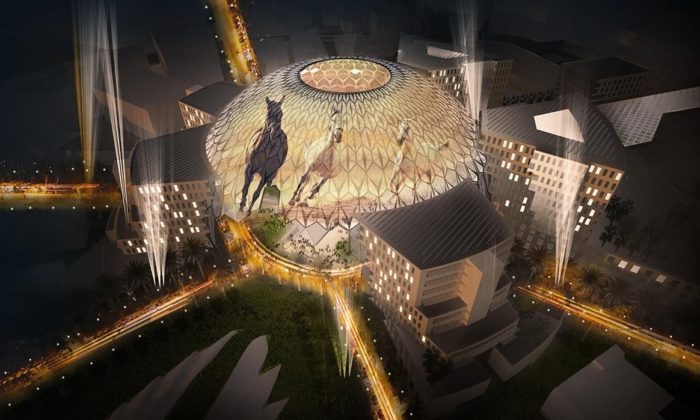 Watch The World's Largest Projection Surface at Expo 2020 Dubai