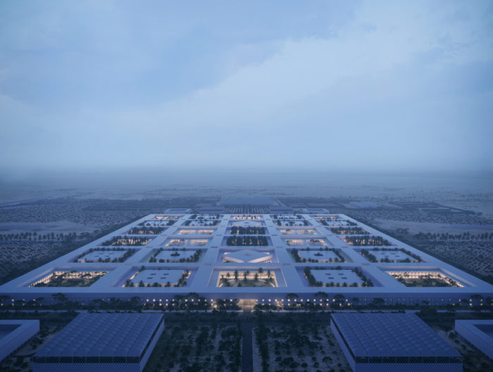 What is OMA's Vision for the Future Hospitals in Qatar?