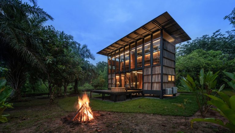 Wood and Mountain Cabin | Sher Maker
