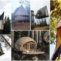 Arch2O- 15 Must-See Cabins in the Woods Transformed Into Hotels #0