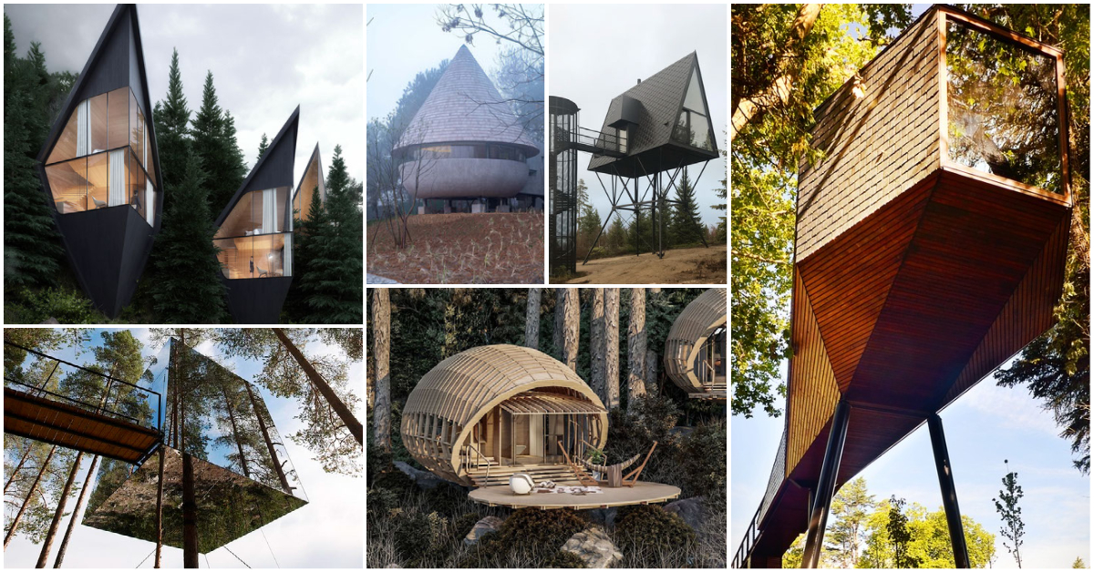 Arch2O- 15 Must-See Cabins in the Woods Transformed Into Hotels #0