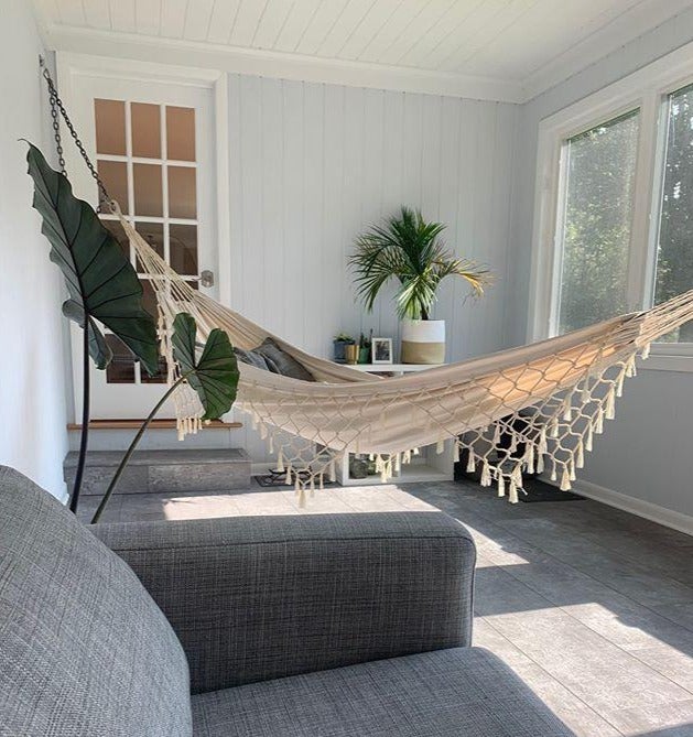  hammocks in interiors and exteriors 