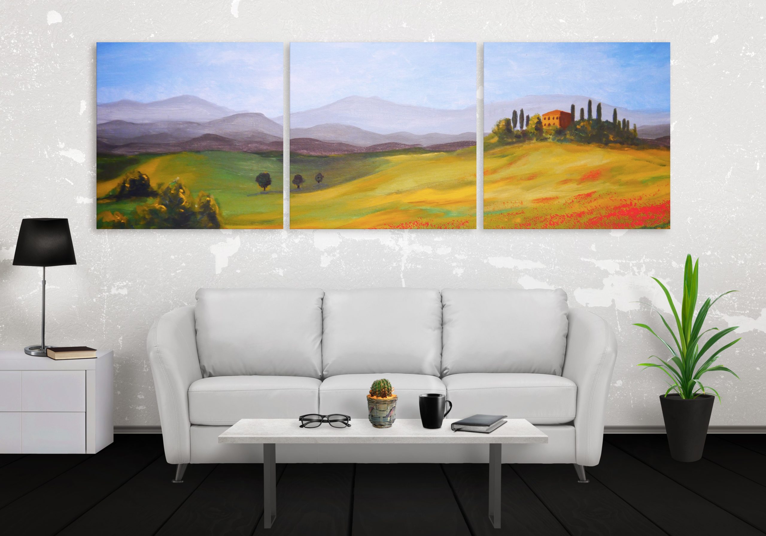 Arch2O 6 ideas for decorating your interiors with canvas art prints