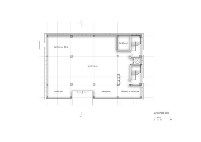 The Sales Center in Wenzhou TOD New Town