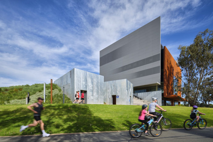 Arch2O denton corker marshall completes minimalistic art museum in australia 6