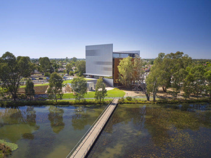 Arch2O denton corker marshall completes minimalistic art museum in australia 8