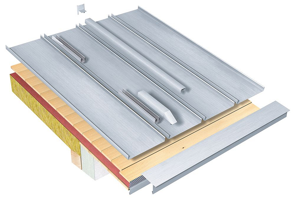 Zinc Roof Systems - Click Roll Caps | RHEINZINK - Image 2