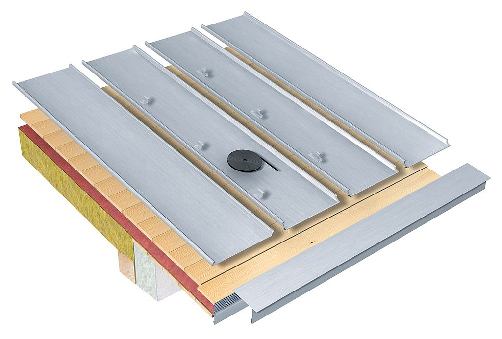 Zinc Roof Systems - Double Lock Standing Seam | RHEINZINK - Image 2