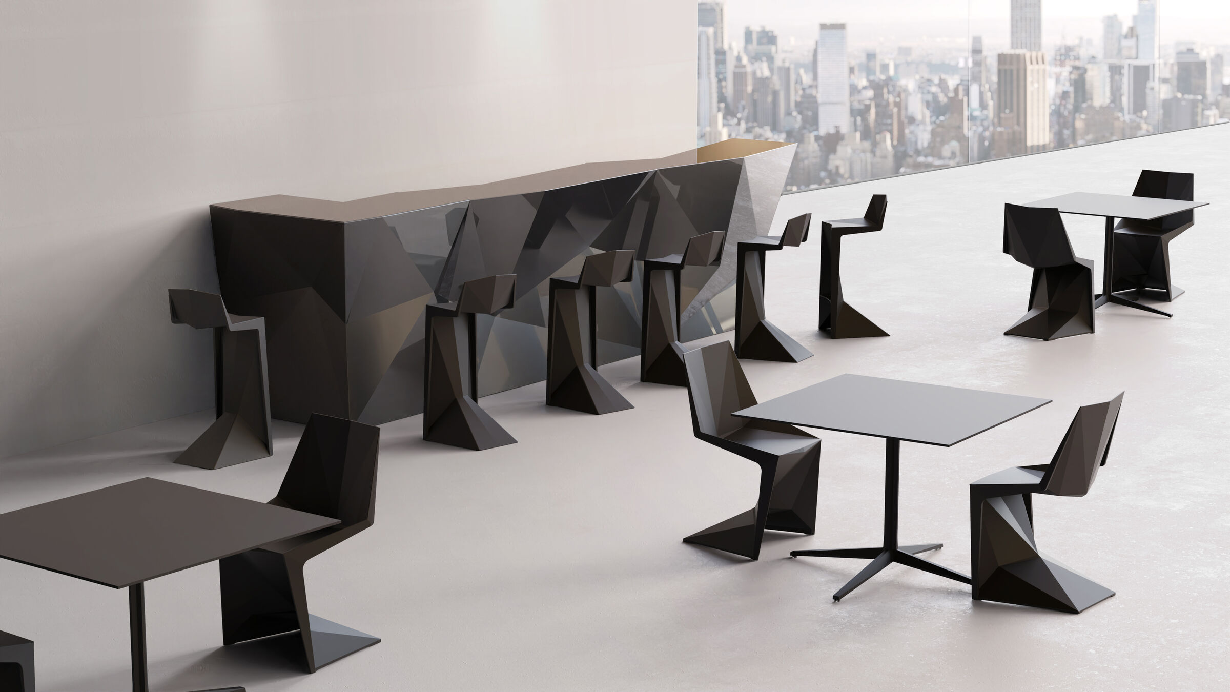 Voxel stool | Vondom - Image 2