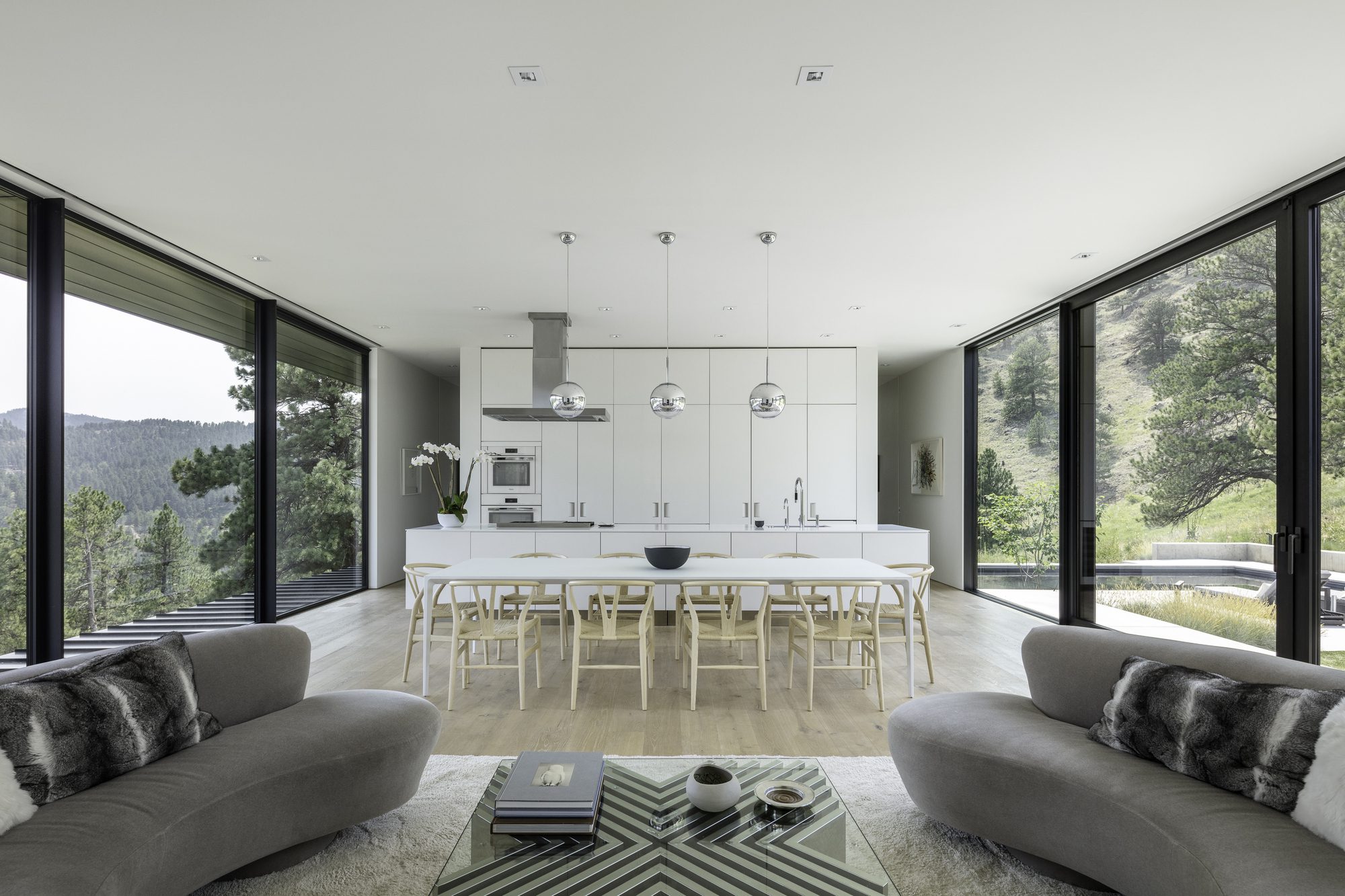 Blur House by Studio B Architecture + Interiors, interior, table