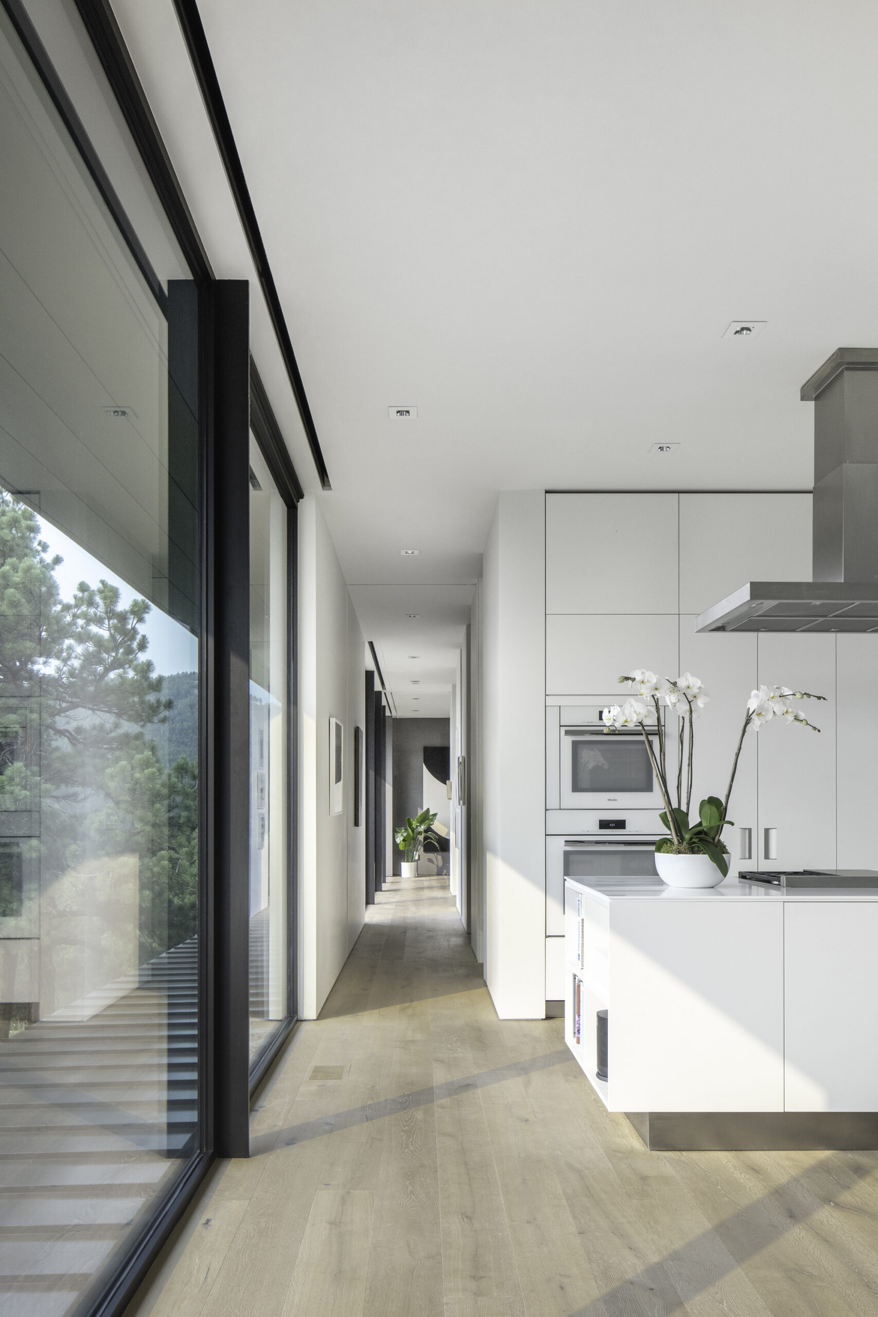 Blur House by Studio B Architecture + Interiors, interior, kitchen, facade, countertop
