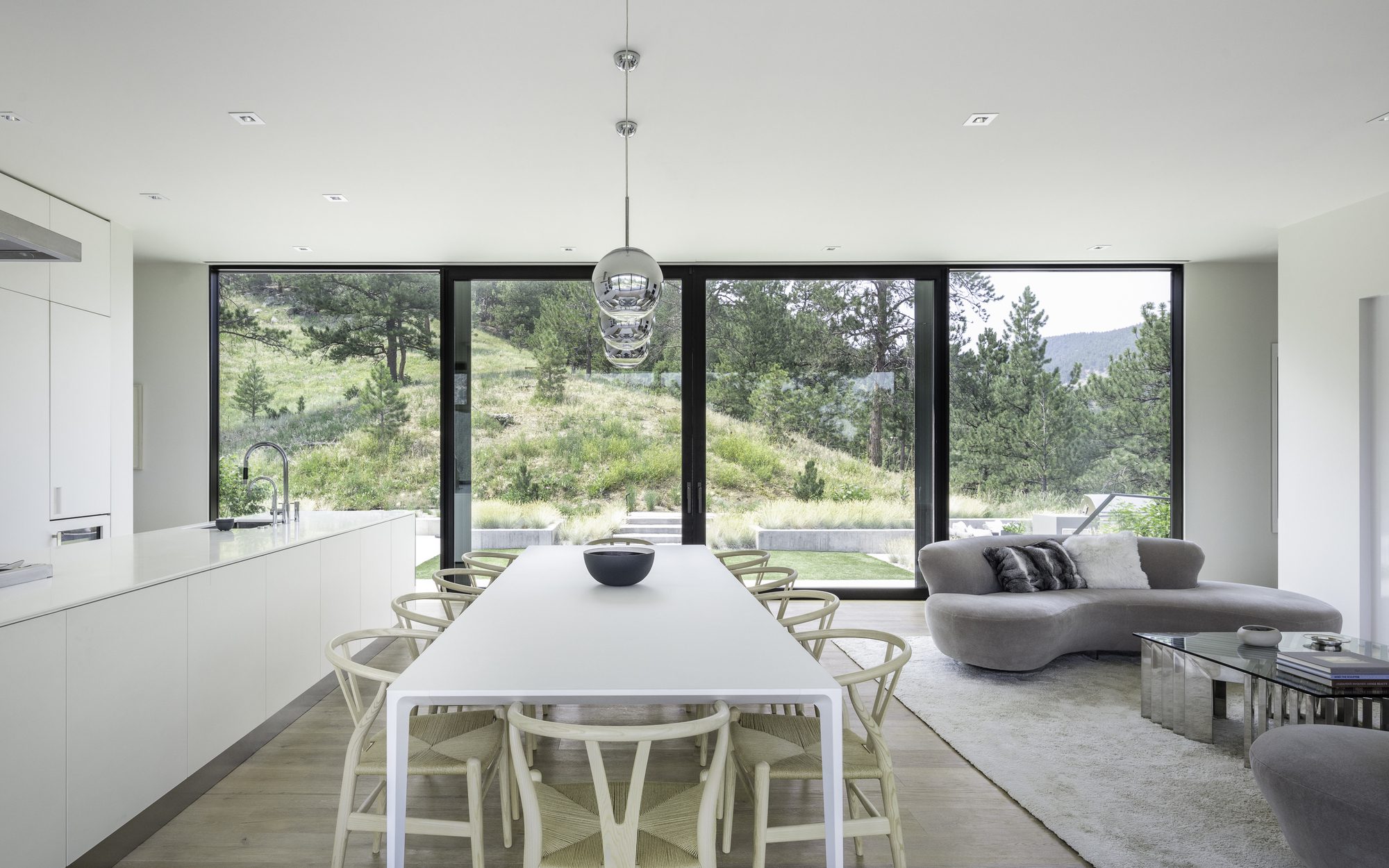 Blur House by Studio B Architecture + Interiors, interior, table