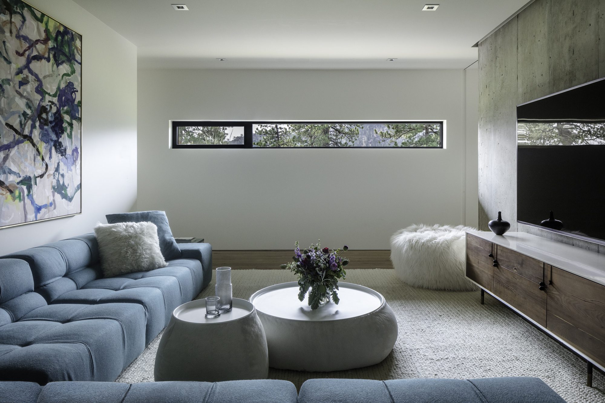 Blur House by Studio B Architecture + Interiors, interior, table