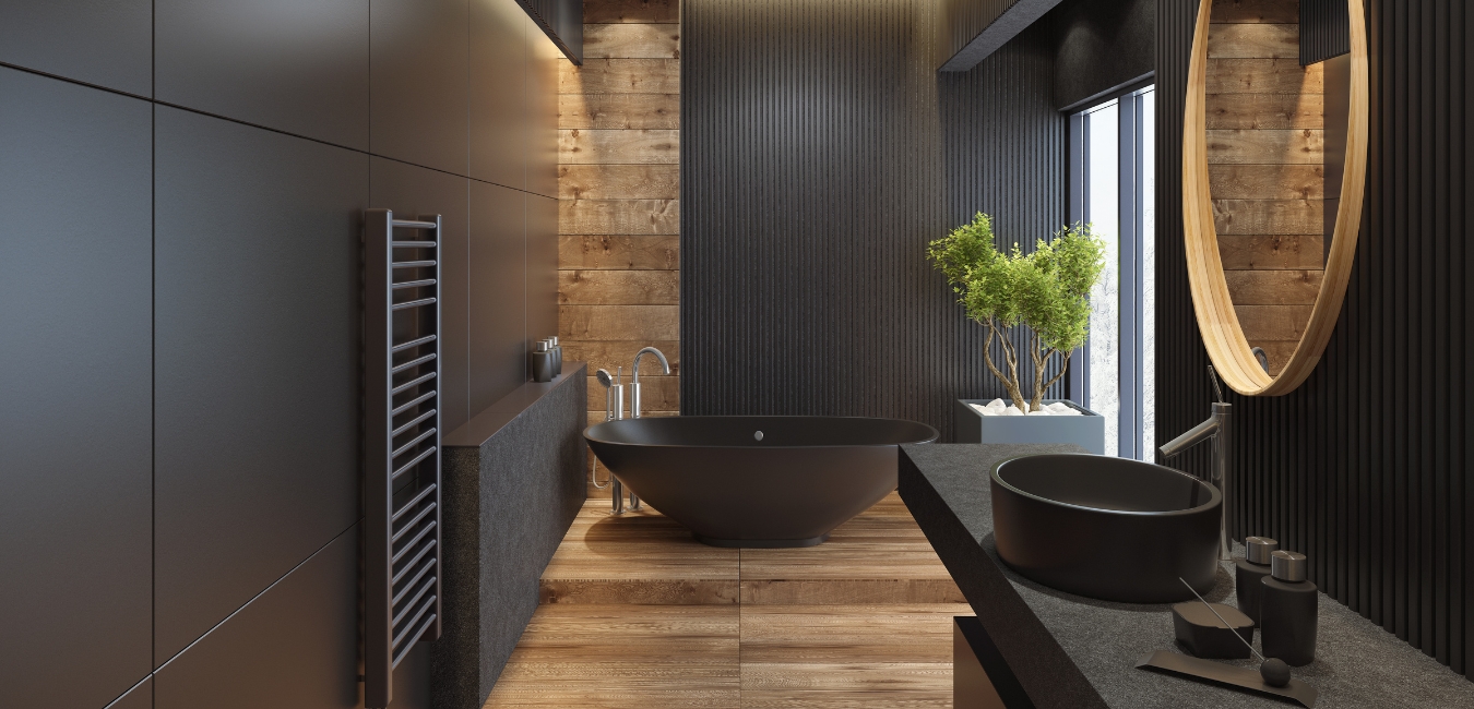 Before & After: Modern Farmhouse Bathroom Design - Decorilla
