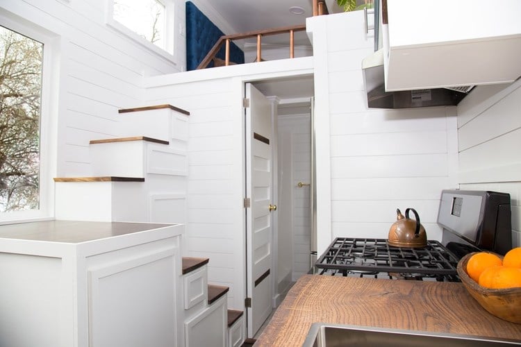 Maximize Your Tiny House Kitchen Storage