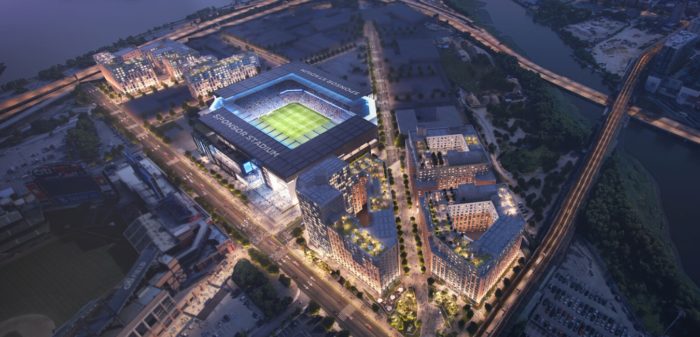 HOK Releases New Designs for NYCFC Stadium and Willets Point Neighborhood