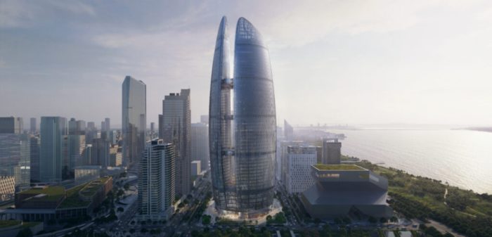 Taikang Financial Center's Underground Construction by Zaha Hadid Architects Is Finished