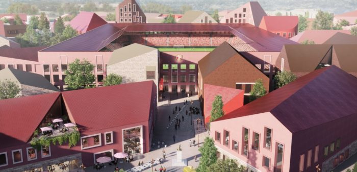 New Skenderbeu Stadium Project Plan Revealed by CEBRA in Albania