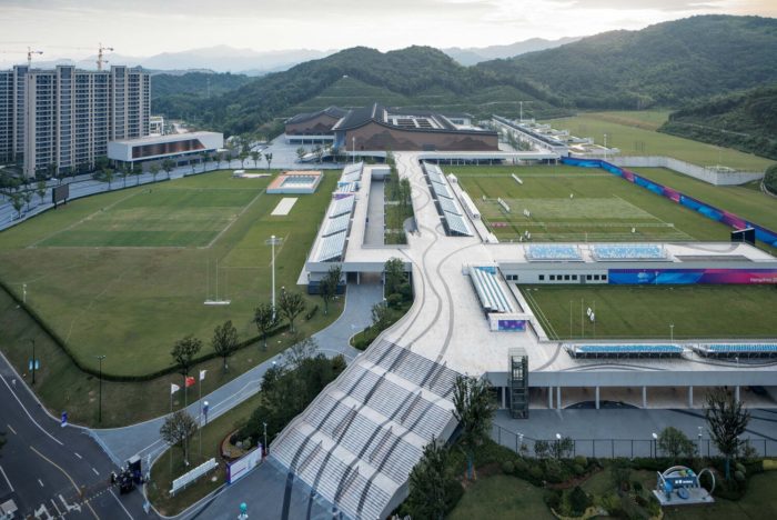 Fuyang Yinhu Sports Center Arch2O