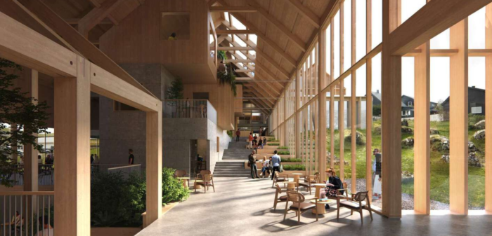 Henning Larsen's Innovative Mass Timber Campus to Grace Faroe Islands University
