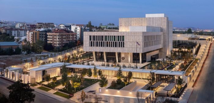The US Embassy in Ankara, Designed by Ennead Architects, Pays Homage to Historic Turkish Design